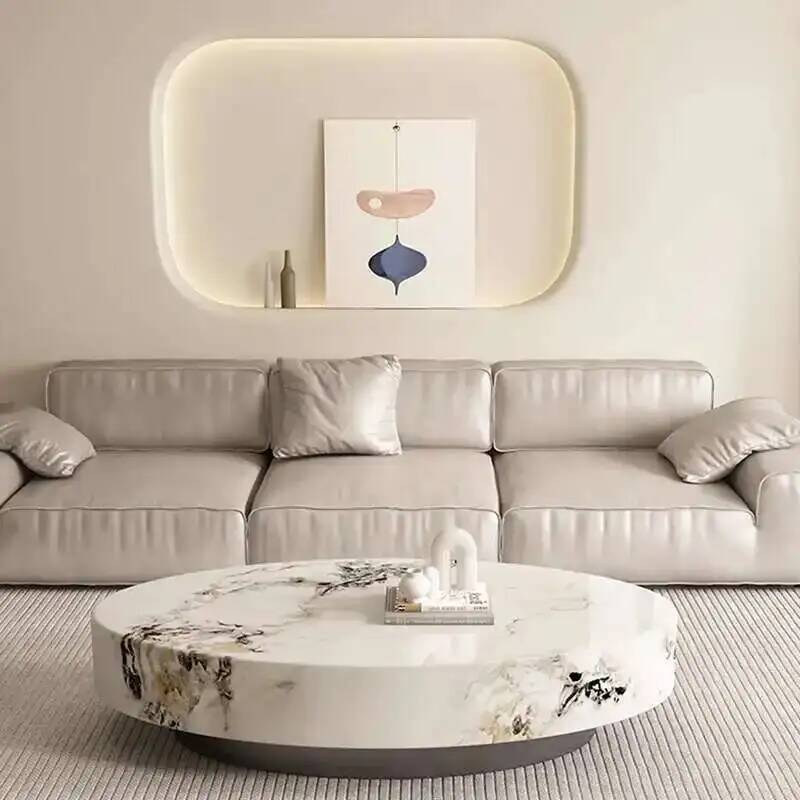 Coffee Tea Lounge - Tables Luxury Living Coffee Oval Makeup