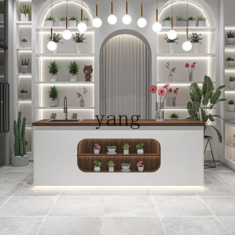 Coffee Tea And Company - LTT marble bar commercial island tea