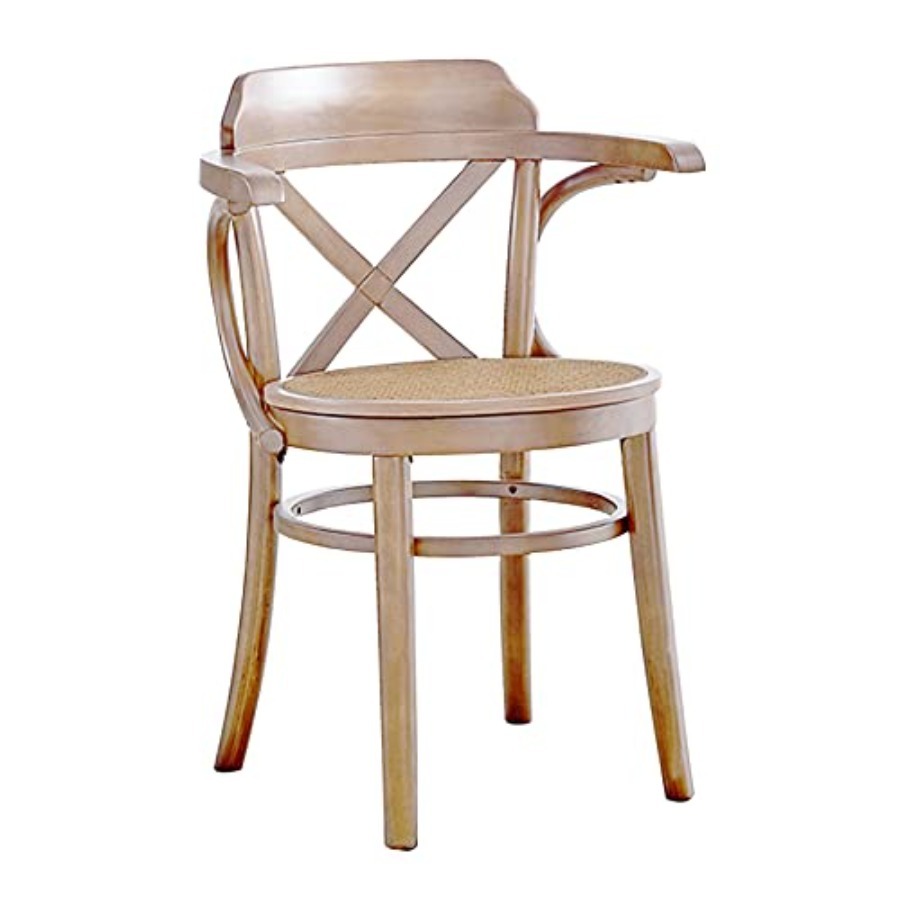 Coffee Tea Lounge - Living Room Corner Chairs, Solid Rattan