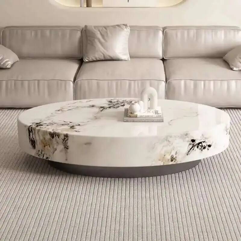 Coffee Tea Lounge - Tables Luxury Living Coffee Oval Makeup