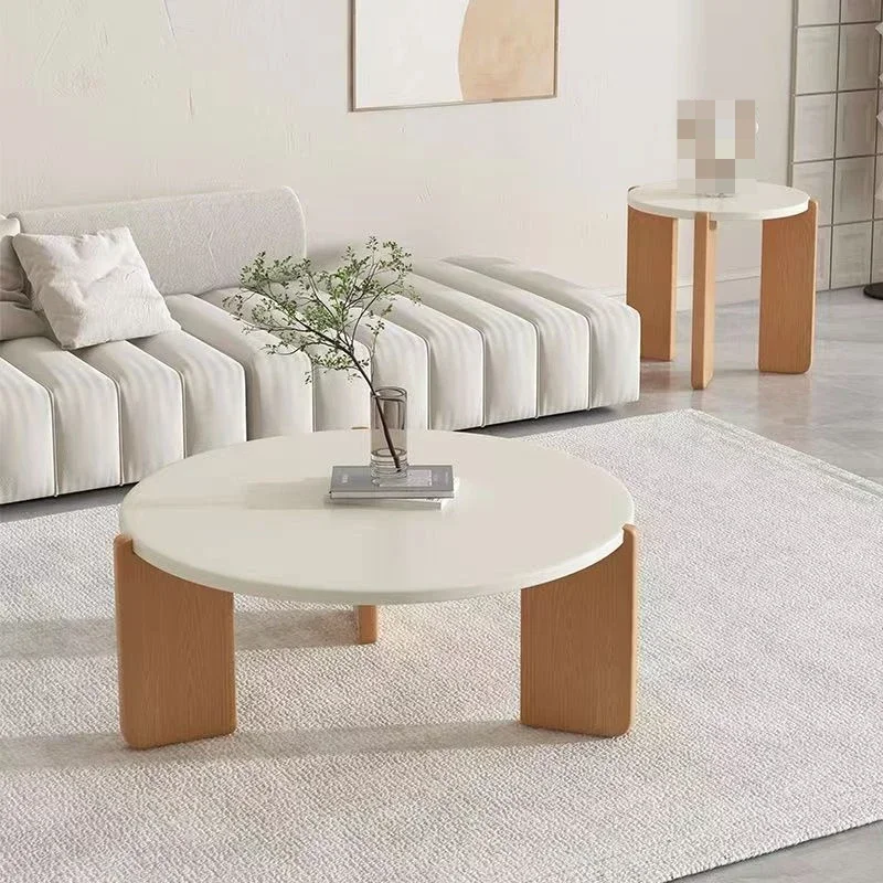 Coffee Tea Lounge - Makeup Solid Wooden Tea Coffee Tables