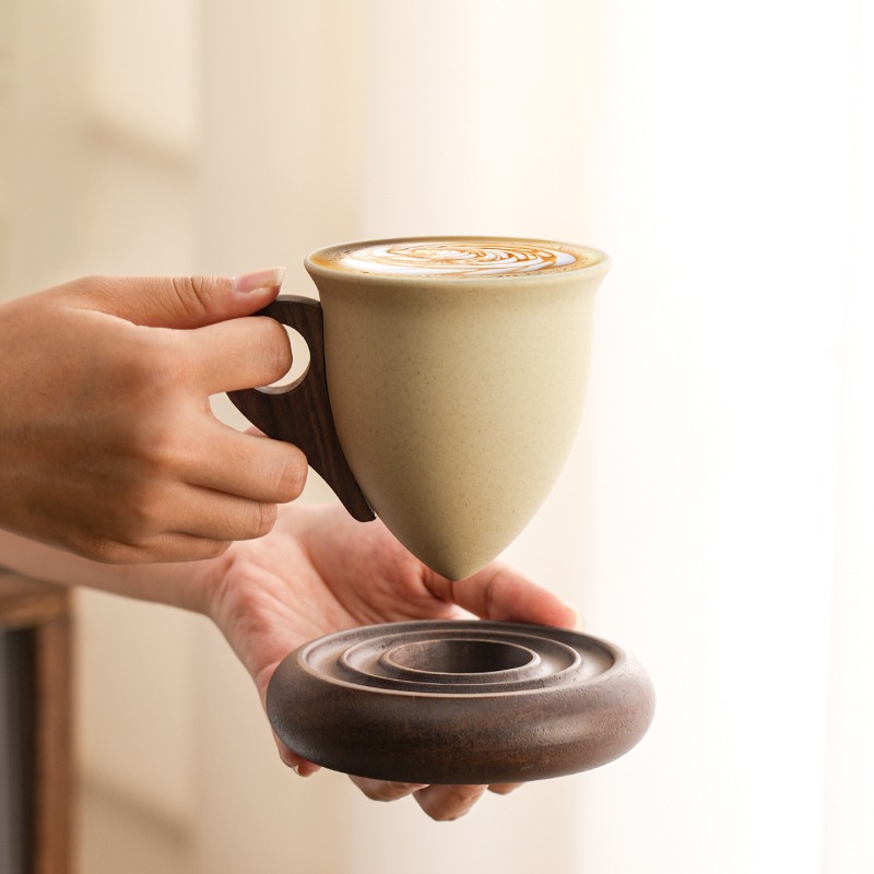 Creative Brown Ceramic and Woo - Coffee Tea Gardens review and price