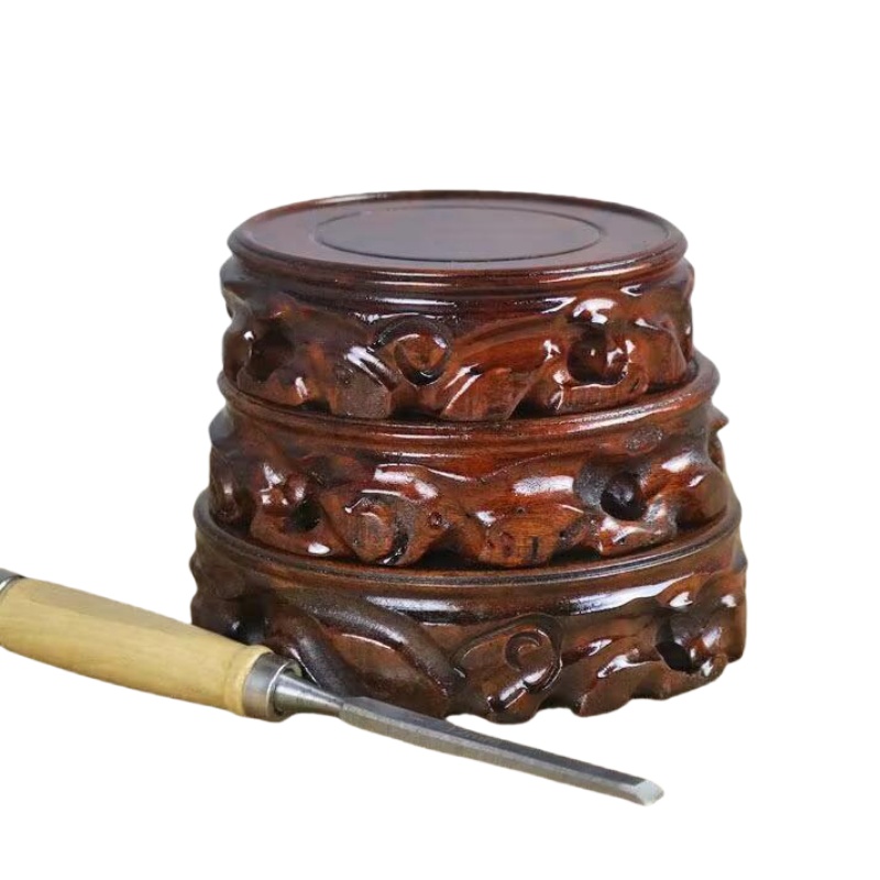 Wooden Plant Saucer & Flower P - Coffee Tea Gardens review and price